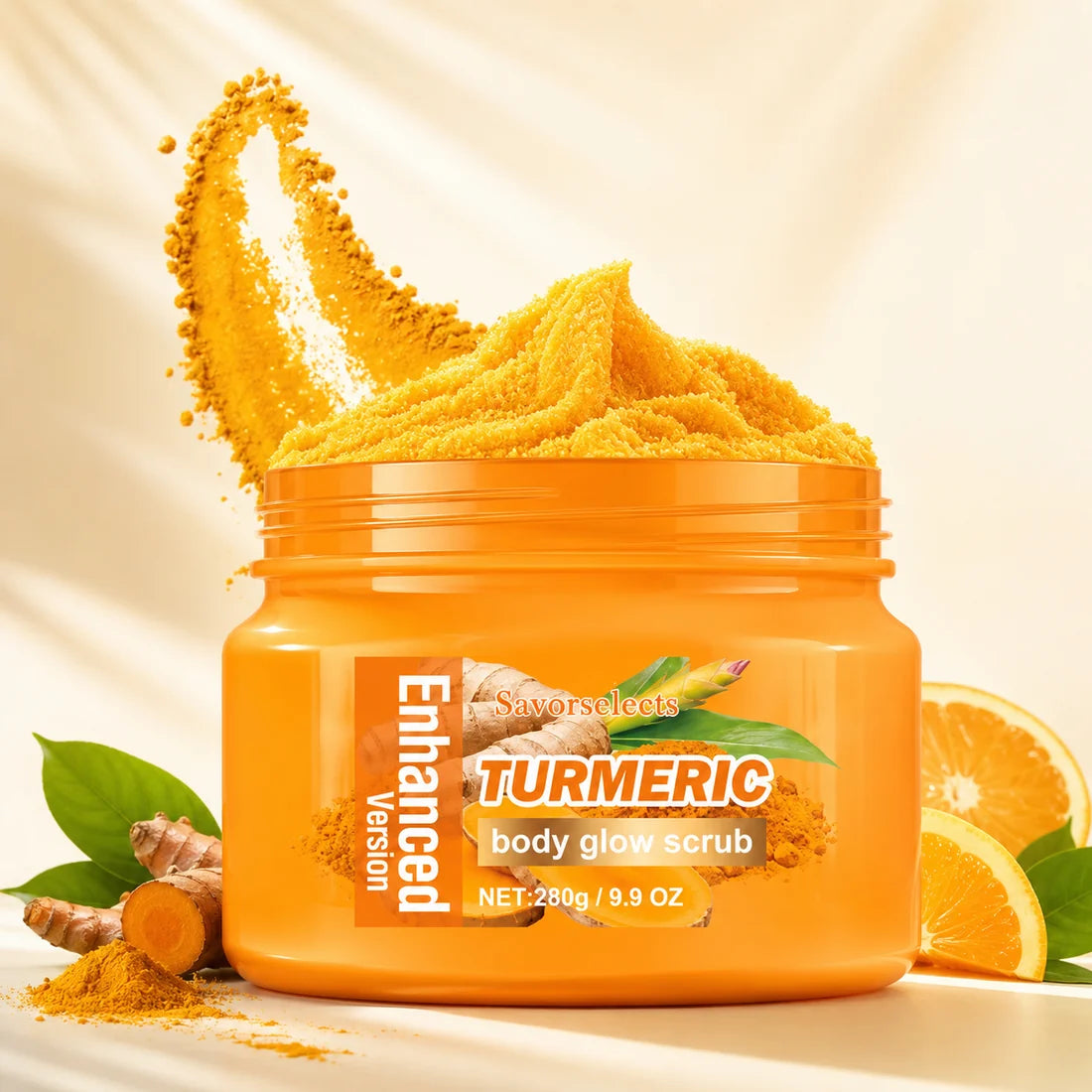 ✨ Turmeric Glow Scrub —