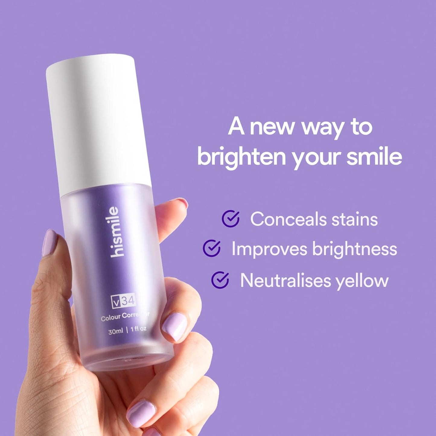 Smile v34 Advanced Teeth Whitening and Stains Removal Serum