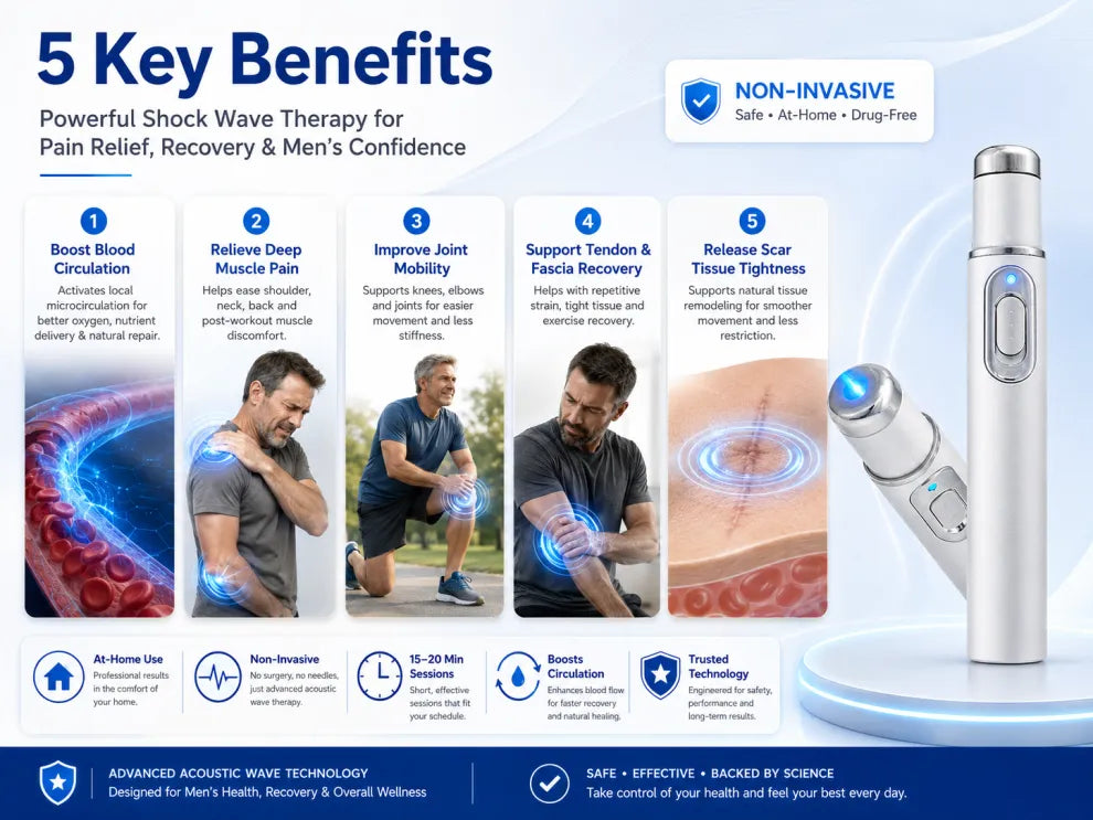 🔥💪Advanced Acoustic Shockwave Therapy