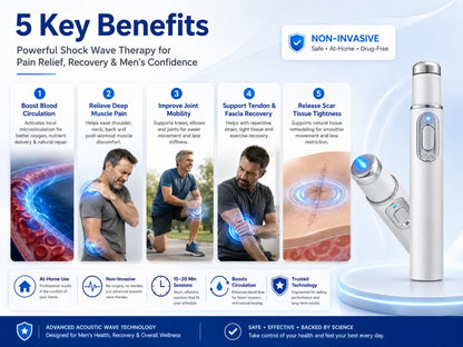 🔥💪Advanced Acoustic Shockwave Therapy